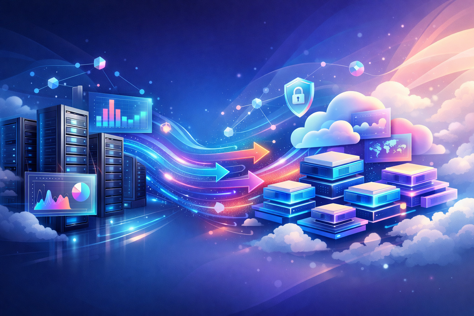 Enterprise Cloud Migration Visualization